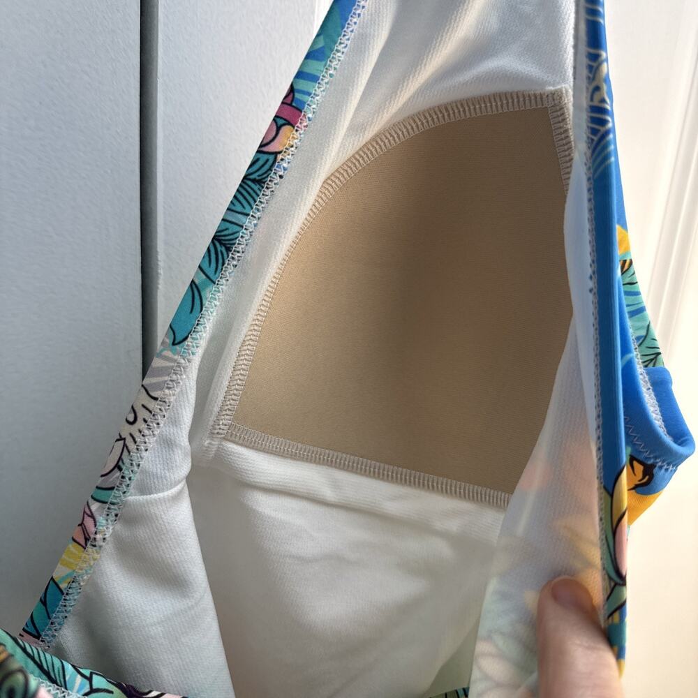 Johnny‎ Was Mixi Printed Wrap One Piece Swimsuit Multi Size M NWT - Picture 11 of 11